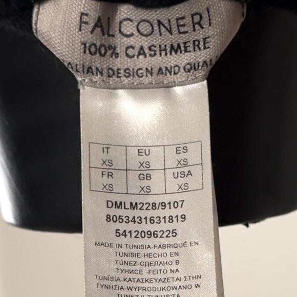 Falconeri XS Ultrasoft Cashmere Boatneck Sweater - Picture 7 of 7